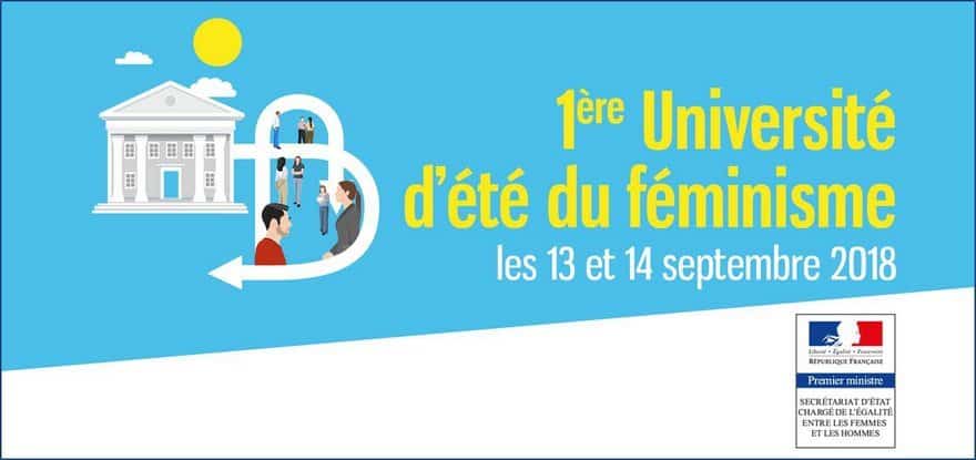 titre de l'université, un homme, une femme